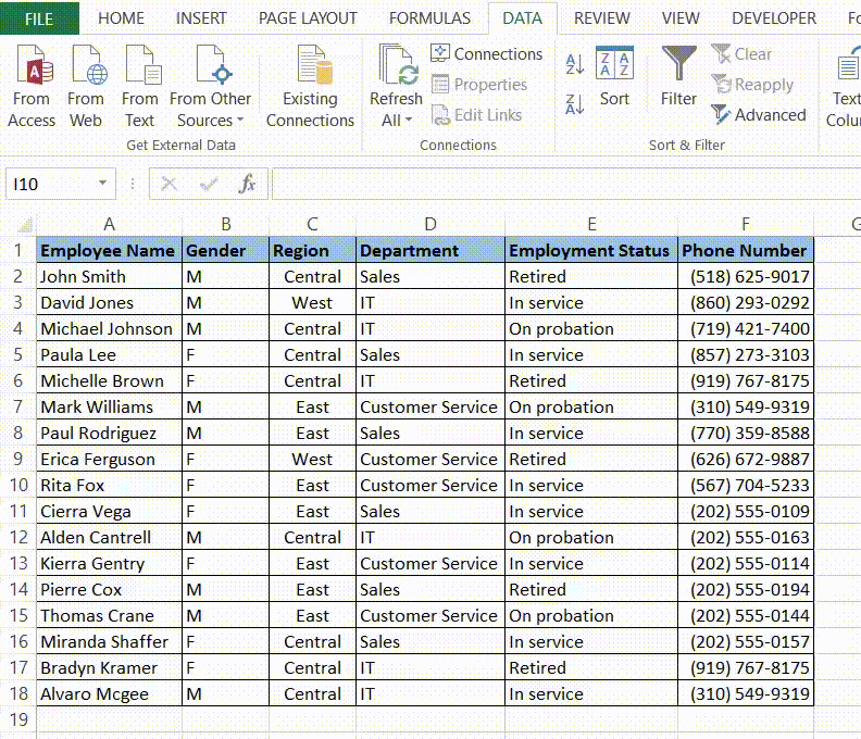 excel how many rows after filter