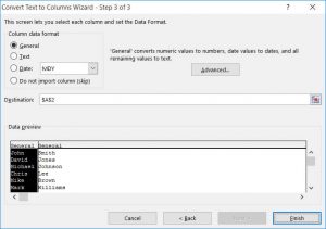 How to Split One Column into Multiple Columns in Excel