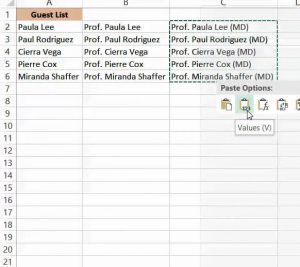 How to Add Text to the Beginning or End of all Cells in Excel