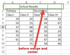 Why is Merge and Center Grayed Out?