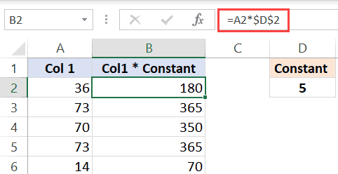 What does dollar sign mean in Excel Formulas