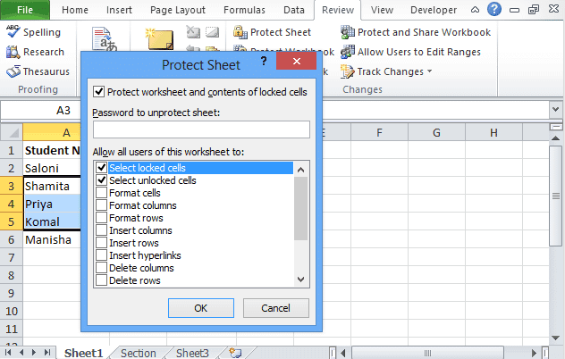 How To Lock Cells In Excel Mac