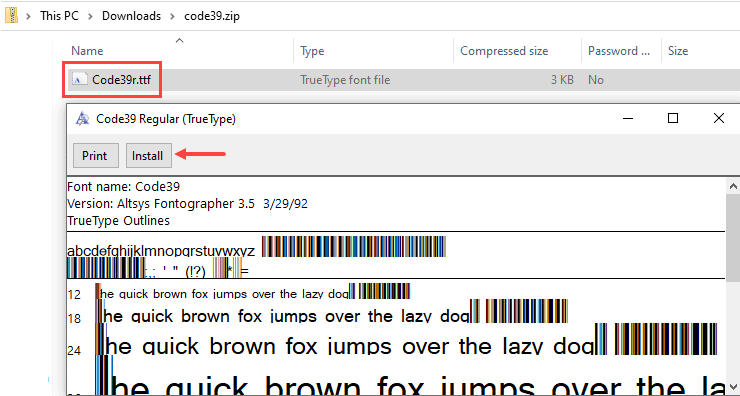 barcode generator excel