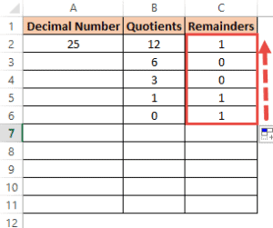 How to Convert Decimal to Binary in Excel