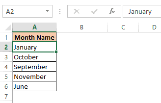 How to Convert Month Name to Number in Excel? image.