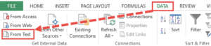 How to Convert a Text File to Excel?