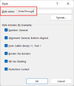 How to Strikethrough in Excel (5 Ways + Shortcuts) - Spreadsheet Planet