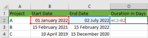 Calculate Days Between Two Dates in Excel (Workdays/Weekends)