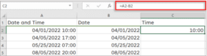 How to Separate Date and Time in Excel (7 Easy Ways)