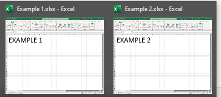 code opens both workbook files