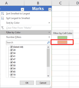 How to Filter by Color in Excel? 4 Easy Ways!