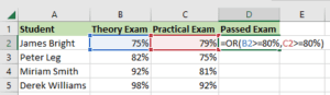 How to Use Greater Than or Equal to Operator in Excel Formula ...