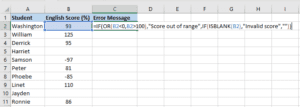 Multiple If Statements in Excel (Nested IFs, AND/OR) with Examples