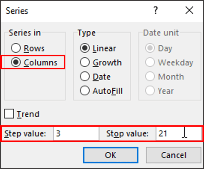 Excel Fill Series Not Working Possible Reasons Fix 