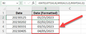 Convert YYYYMMDD to MM/DD/YYYY in Excel (Step-by-Step)