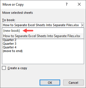 Separate Excel Sheets Into Separate Files (5 Easy Ways)