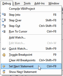 microsoft vba runtime error 91