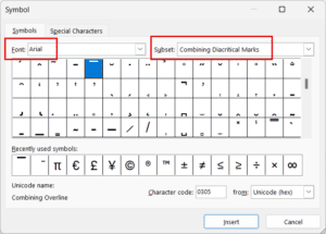 How to Insert Average (X-Bar) Symbol in Excel? 3 Easy Ways!