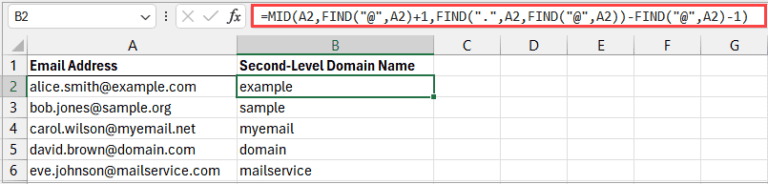 How to Extract Part of Text in a Cell in Excel