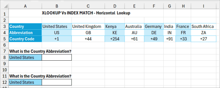 XLOOKUP Vs INDEX MATCH in Excel (6 Examples)