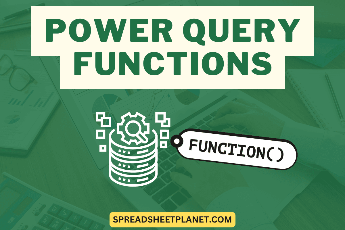 Power Query Function Type Icon Power Query Functions