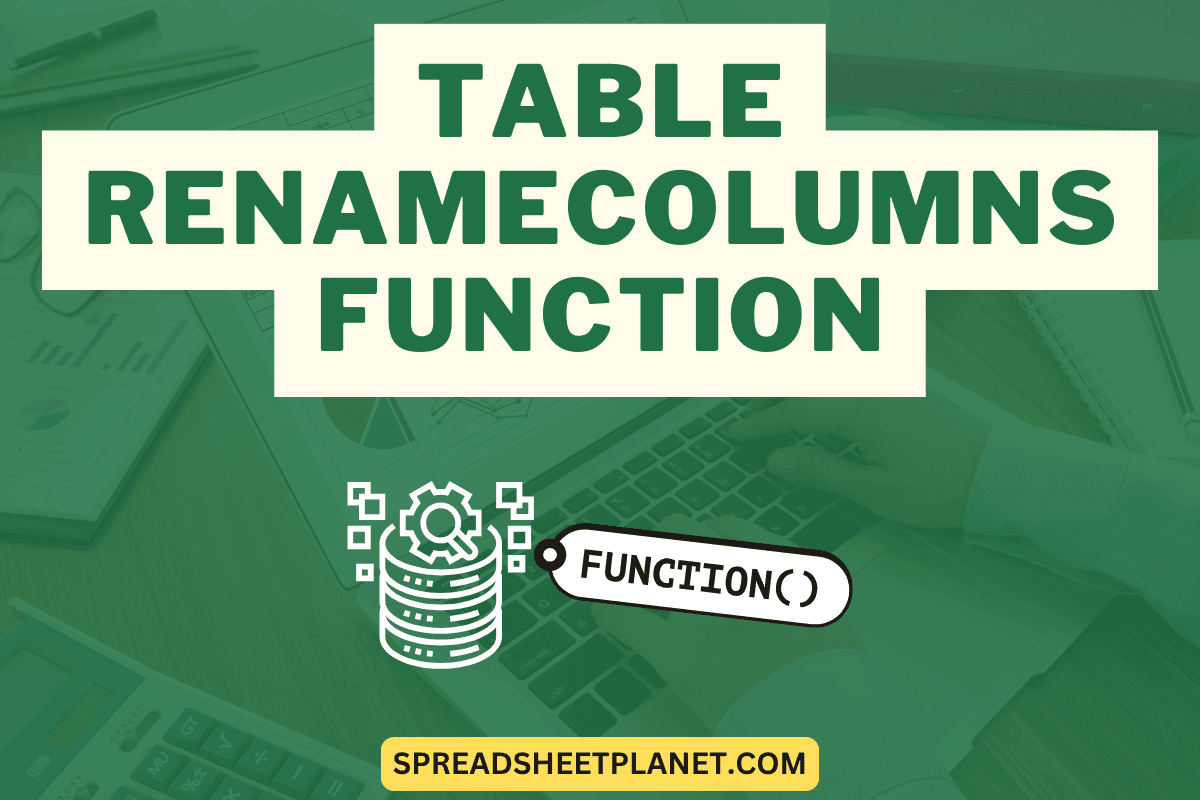 set column names when using cbind function in r |... Table.RenameColumns Function in Power Query