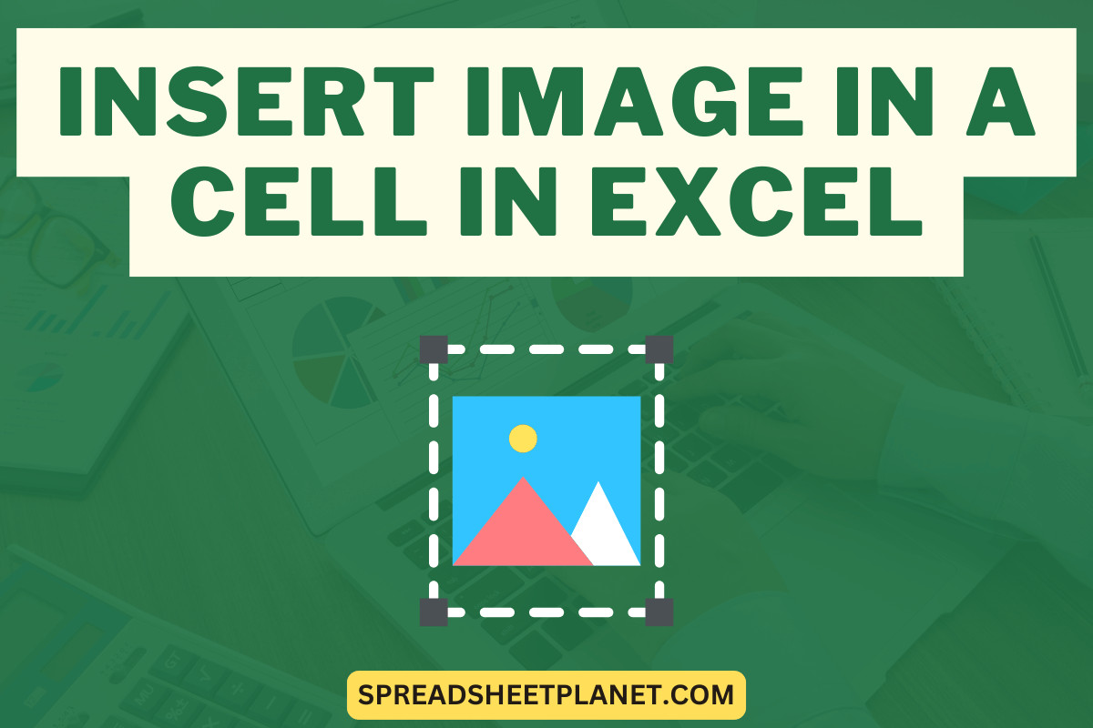 How to Insert an Image in a Cell in Excel