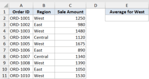 AVERAGE Function in Excel (6 Easy Examples)
