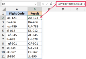 How to Use UPPER Function in Excel (4 Easy Examples)