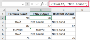 IFNA Function in Excel (5 Easy Examples)