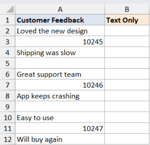 ISTEXT Function in Excel (5 Easy Examples)