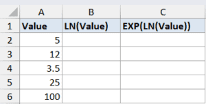 LN Function in Excel (6 Easy Examples)