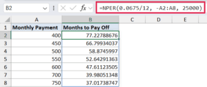 NPER Function in Excel (5 Easy Examples)