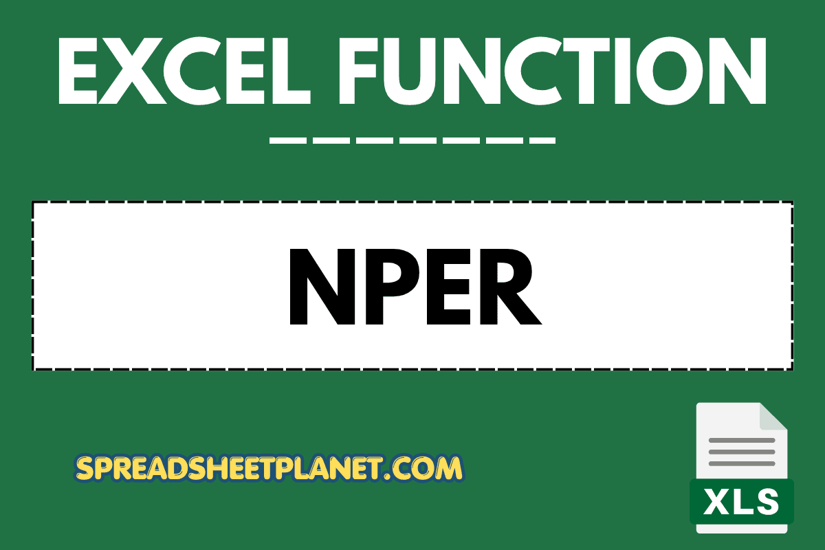 NPER Function in Excel (5 Easy Examples)