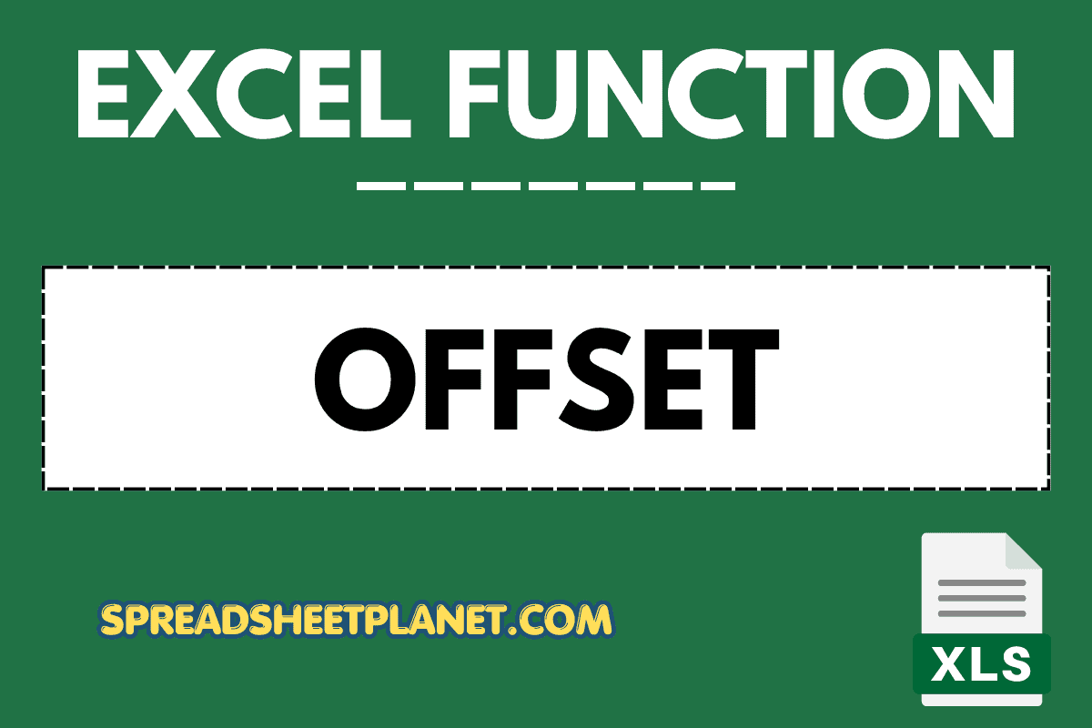 OFFSET Function in Excel (5 Easy Examples)