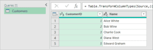 Left Join in Excel Using Power Query