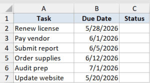 TODAY Function in Excel (5 Easy Examples)