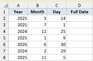 DATE Function in Excel (6 Easy Examples)