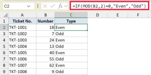 MOD Function in Excel (6 Easy Examples)