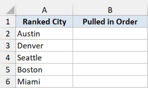 ROW Function in Excel (5 Easy Examples)