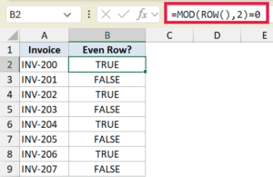 ROW Function in Excel (5 Easy Examples)