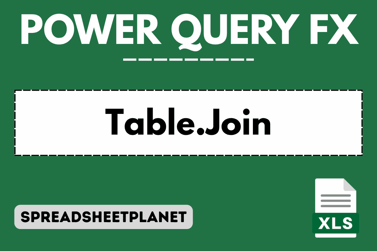 Table.Join Function in Power Query M (4 Easy Examples)
