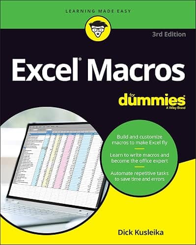 Excel Macros For Dummies (3rd Edition) book cover