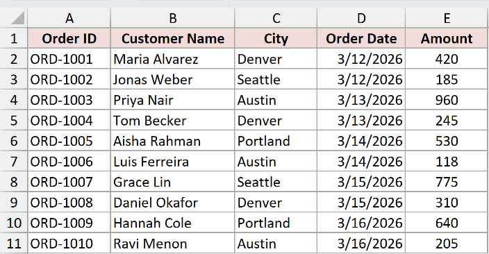 Order log where a macro will ask for the row and the number of rows to insert