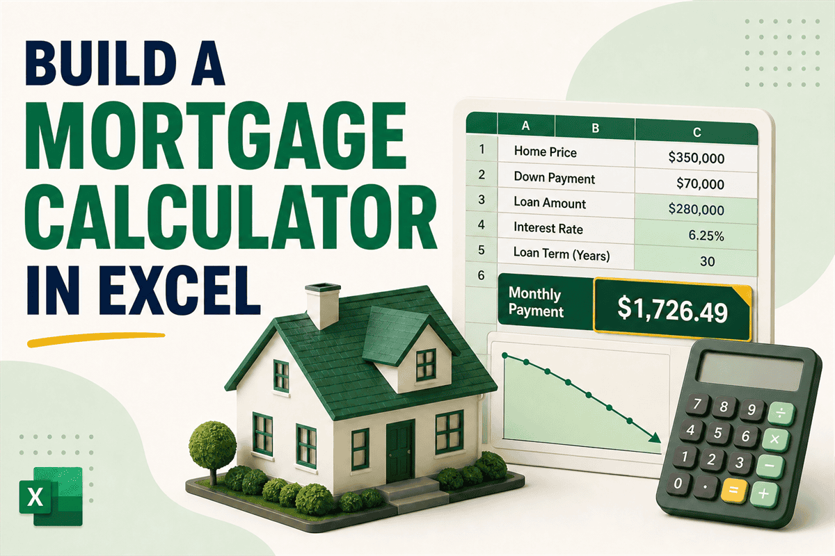How to Build a Mortgage Calculator in Excel