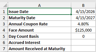 Dataset for ACCRINTM example 4