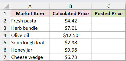 Dataset for CEILING example 3