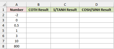 Dataset for COTH example 2