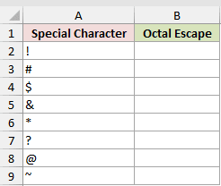 Dataset for DEC2OCT example 2