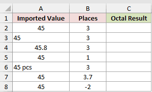 Dataset for DEC2OCT example 5